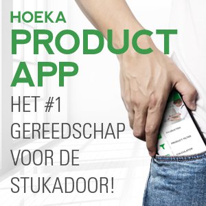 Nieuw! HOEKA product app